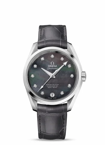 Omega Seamaster Aqua Terra 150M Master Co-Axial 38.5 Stainless Steel / Grey MOP 231.13.39.21.57.001 (23113392157001)